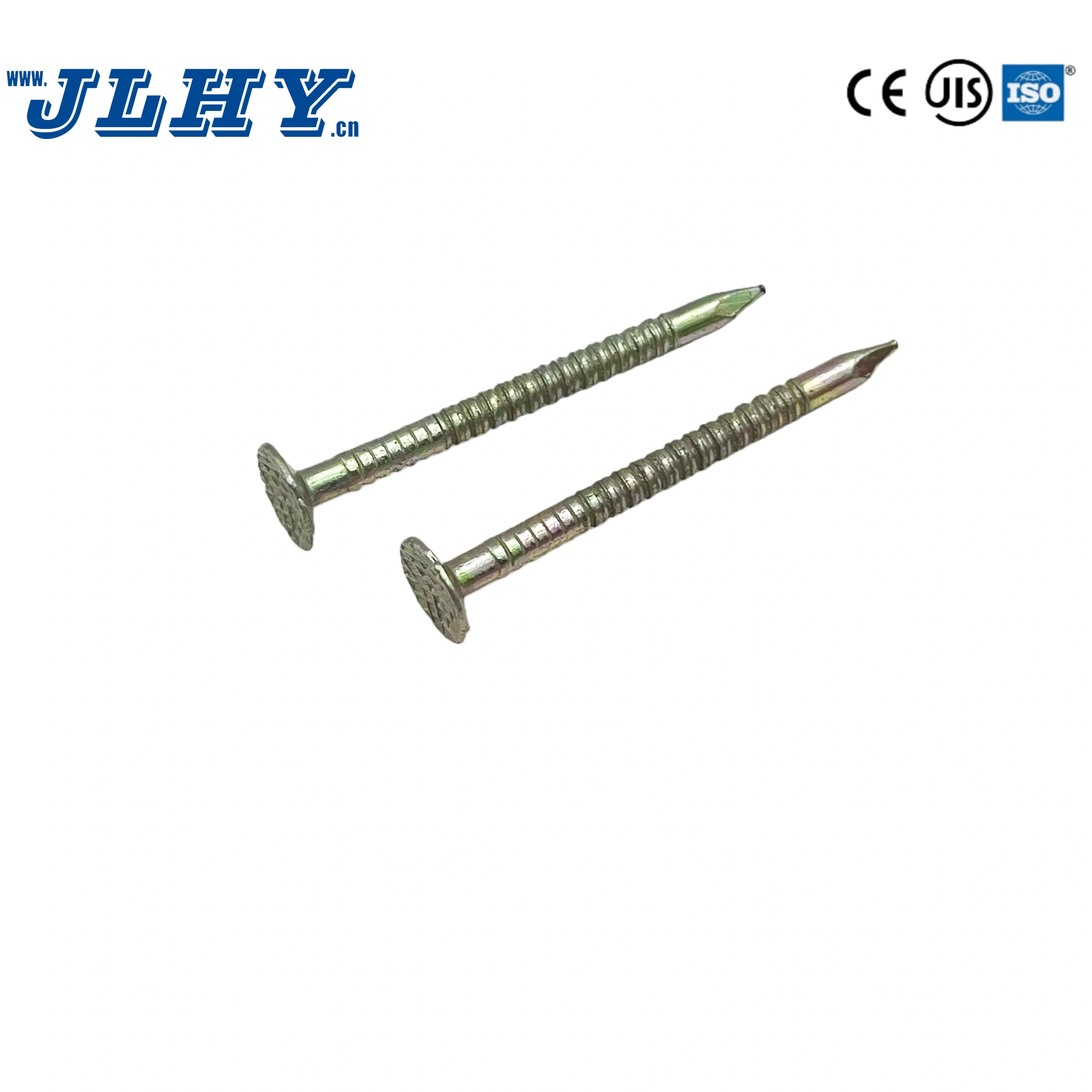 Annular Ring Shank Nails for High Grip Applications