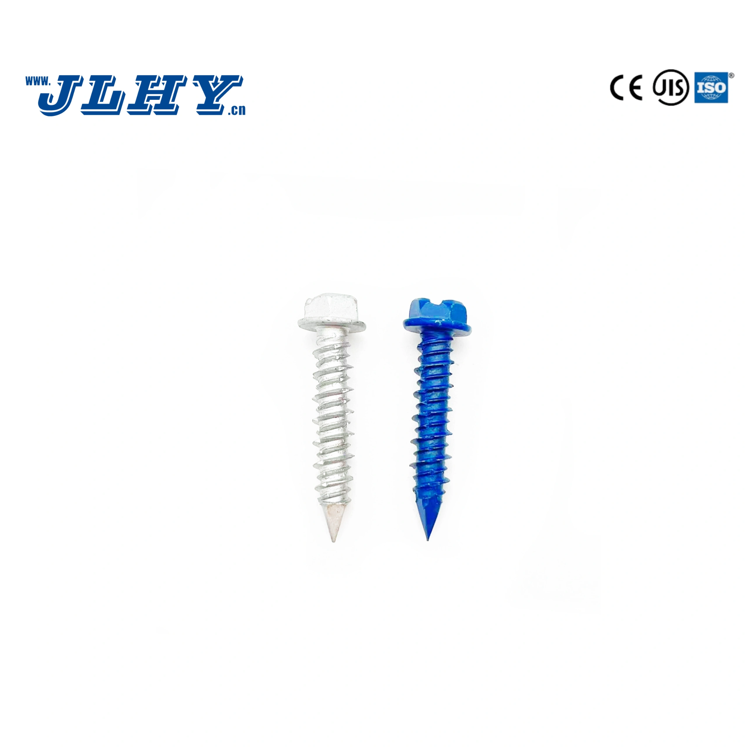 Concrete Screws Hardened Steel Anchor Fastening